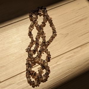 Smoky Quartz Polished Crystal Beads Stones Jewelry Making Supplies Brown Gray